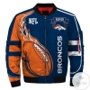 Denver Broncos Team 3d Printed Unisex Bomber Jacket
