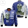 Done Duke Blue Devils Haters Silence The Dead Terrorist 3D Custom Name Personalized Bomber Jacket Coat American Sport Fans