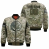 Florida State Seminoles Camo Pattern 3D Personalized Bomber Jacket