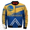 Golden State Warriors 3d Printed Unisex Bomber Jacket
