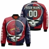 Grateful Dead Saint Louis Cardinals 3D Personalized Bomber Jacket