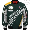 Green Bay Packers 3d Bomber Jacket Super Bowl Champions Winter