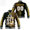 Green Bay Packers Bart Starr 15 Thank You For The Memories Signature NFL Custom Name Number For Packers Fans Baseball Jacket
