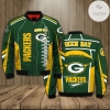Green Bay Packers Green 3d Printed Unisex Bomber Jacket