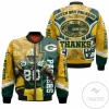 Green Bay Packers Nfl Season Donald Driver Great Player Best Team Bomber Jacket