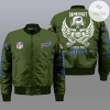 Green Buffalo Bills Wings Skull 3d Bomber Jacket