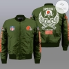 Green Cleveland Browns Wings Skull 3d Bomber Jacket