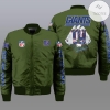 Green New York Giants 3d Bomber Jacket
