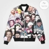 Harry Style Collage 3d Printed Unisex Bomber Jacket