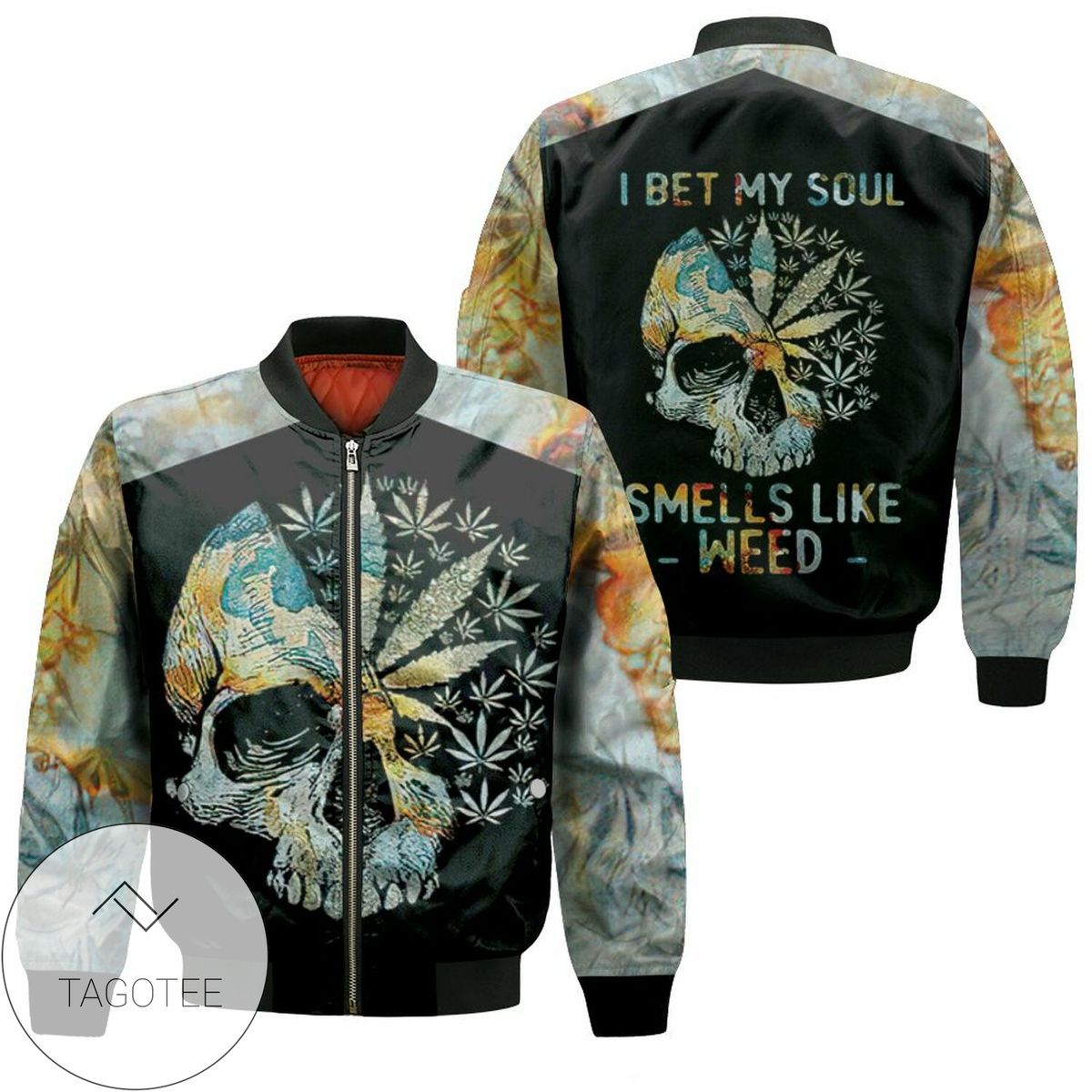 I Bet My Soul Smells Like Skull Shape For Stoner 3D T Shirt Hoodie Sweater Jersey Bomber Jacket