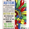 In This House We Do Autism Better Day We Preserved Poster