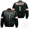 Kyler Murray Arizona Cardinals Nfl Draft First Round Pick Black Jersey Inspired Style Bomber Jacket