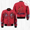 Liberty Flames Claws 3d Printed Unisex Bomber Jacket