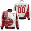 Los Angeles Angels 3D Personalized Bomber Jacket