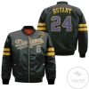 Los Angeles Dodgers Kobe Bryant 24 Mlb Throwback Black Jersey Inspired Style Bomber Jacket