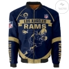 Los Angeles Rams 3d Bomber Jacket Graphic Running