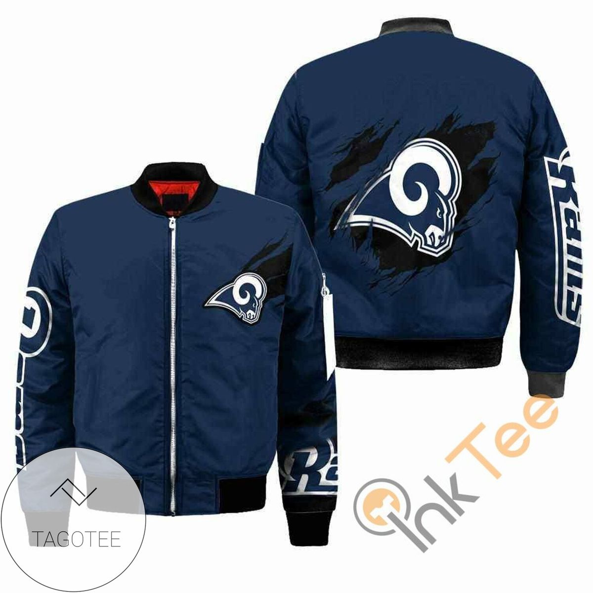 Los Angeles Rams NFL Apparel Best Christmas Gift For Fans Bomber Jacket