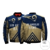 Low Price Nfl Jackets 3d Fullprint Los Angeles Rams Bomber Jacket For Men