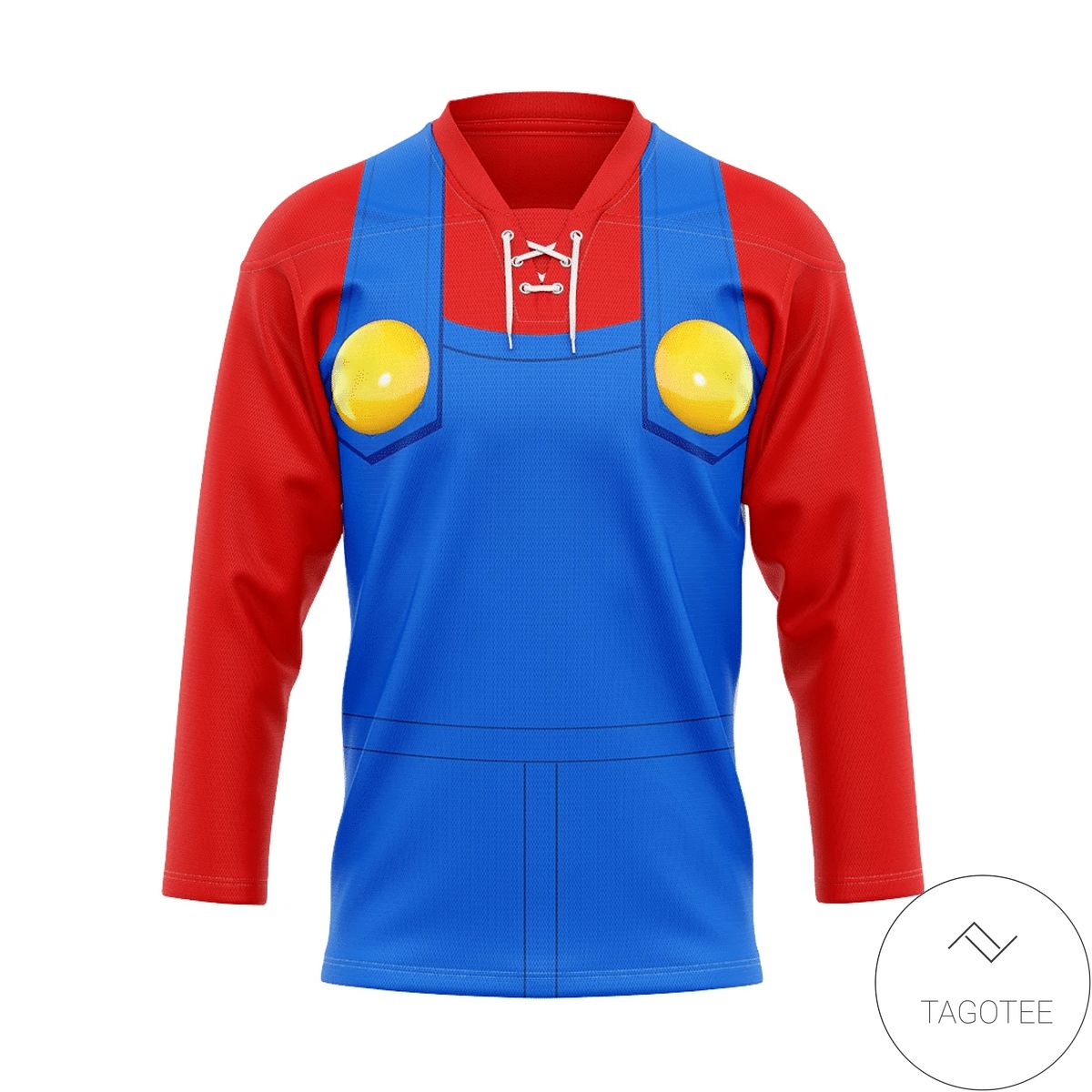 Mario Custom Hockey Jersey