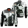 Marlins Snoopy Lover 3D Printed Bomber Jacket