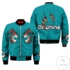 Miami Dolphins Claws 3d Printed Unisex Bomber Jacket