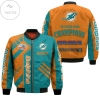 Miami Dolphins NFL Super Bowl Champions Custom Name Number Personalized Bomber Jacket Coat