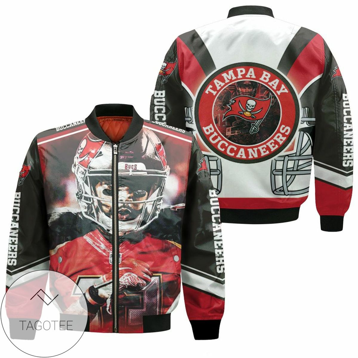 Mike Evans #13 Tampa Bay Buccaneers Nfc South Division Champions Super Bowl 2021 Bomber Jacket