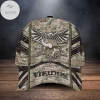 Minnesota Vikings NFL Camouflage Eagle Custom Name Trucker Designer Classic Baseball Cap Men Dad Sun Hat Personalized Gift