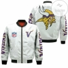 Minnesota Vikings Nfl Bomber Jacket 3D T Shirt Hoodie Sweater Jersey Bomber Jacket