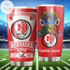 Nebraska Cornhuskers NCAA Grateful Dead Custom Name Stainless Steel Tumblers Cup 20 oz Drinkware Personalized Gifts