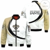 New Orleans Saints 3d Bomber Jacket Graphic Curve