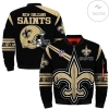 New Orleans Saints Professional Football Team 3d Printed Unisex Bomber Jacket