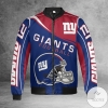 New York Giants Football 3d Printed Unisex Bomber Jacket