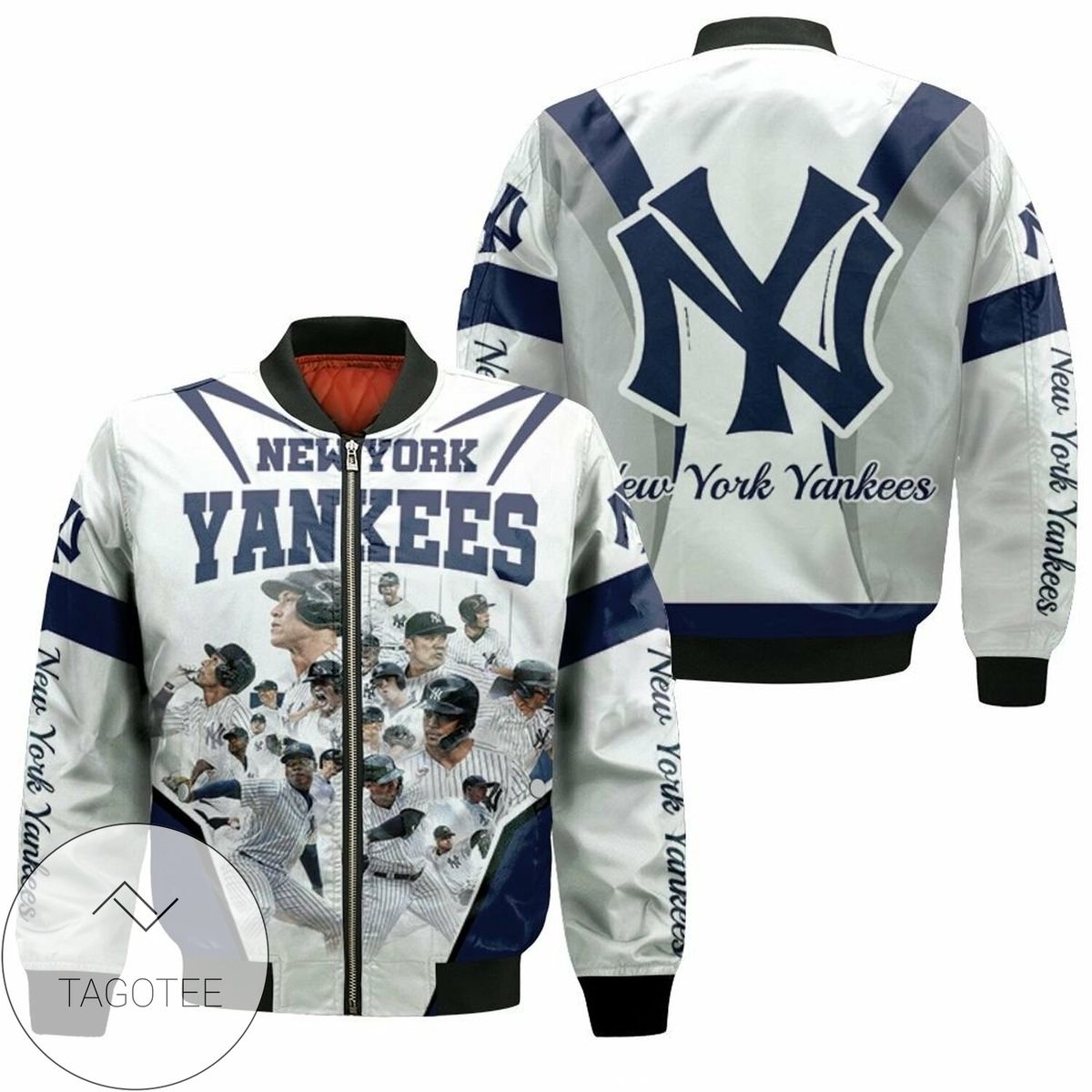 New York Yankees All Best Players In One For Fan Bomber Jacket