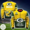 Nfl Green Bay Packers 3d Printed Unisex Bomber Jacket