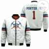 Nuggets Michael Porter Jr Earned Edition White Bomber Jacket