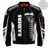 Oakland Raiders Professional Team 3d Printed Unisex Bomber Jacket