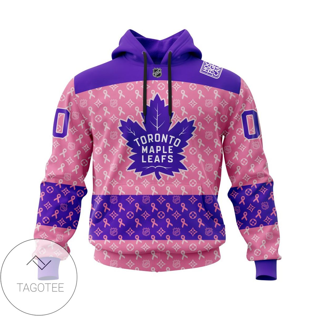 Personalized NHL Toronto Maple LeafsPink Ribbon Fights Cancer Jersey