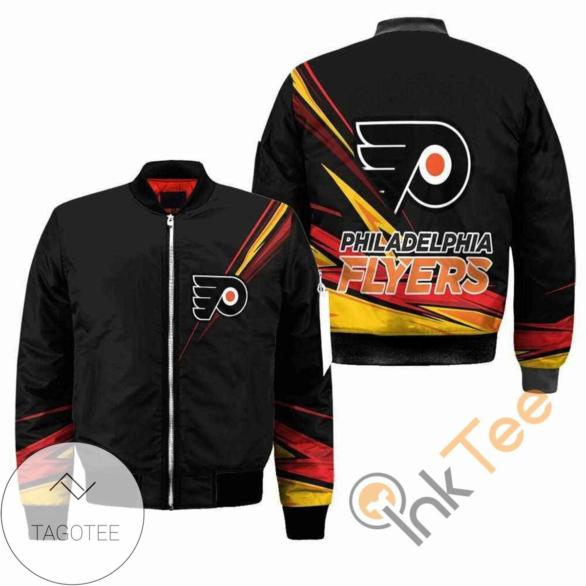 Philadelphia Flyers NHL Black Apparel Best Christmas Gift For Fans Bomber Jacket