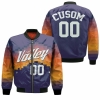 Phoenix Suns Earned Edition Jersey Inspired Personalized Bomber Jacket