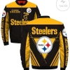 Pittsburgh Steelers 3d Bomber Jacket Style #5 Coat For