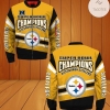 Pittsburgh Steelers Bomber Jacket Yellow Black
