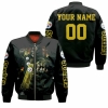 Pittsburgh Steelers Death God Hold For Fans Personalized Bomber Jacket