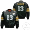 Pittsburgh Steelers James Washington Game Black Jersey Inspired Style Bomber Jacket