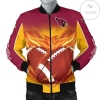 Playing Game With Arizona Cardinals 3d Printed Unisex Bomber Jacket