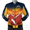Playing Game With Los Angeles Chargers Club 3d Printed Unisex Bomber Jacket