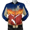 Playing Game With Navy Midshipmen Logo Team Team 3d Printed Unisex Bomber Jacket