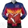 Playing Game With New York Giants Club 3d Printed Unisex Bomber Jacket