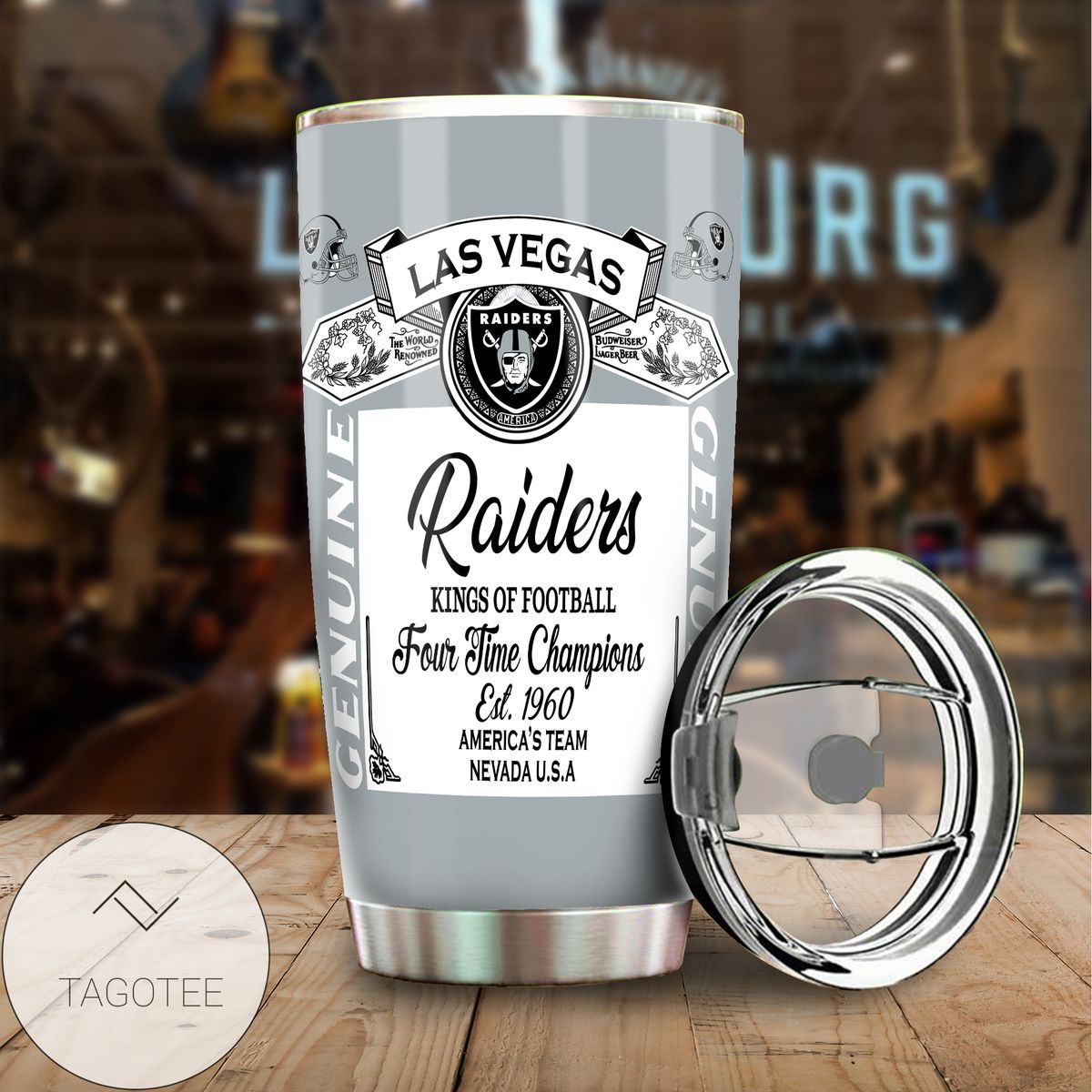 Raiders Budweiser Tumbler Cup