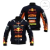 Red Bull Ktm Motorcycle Racing Team 3d Bomber Jacket